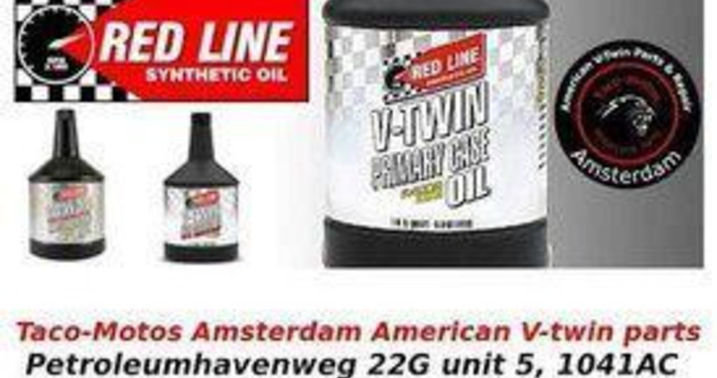 Red Line Synthetic oil for Harley Davidson 