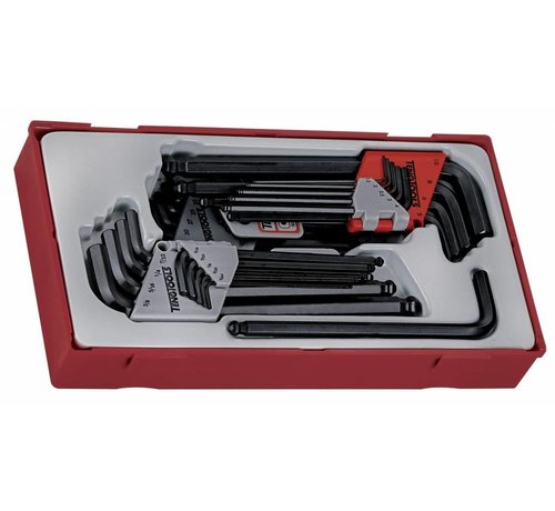 Teng Tools inbussleutelset Metrisch en USA Maten