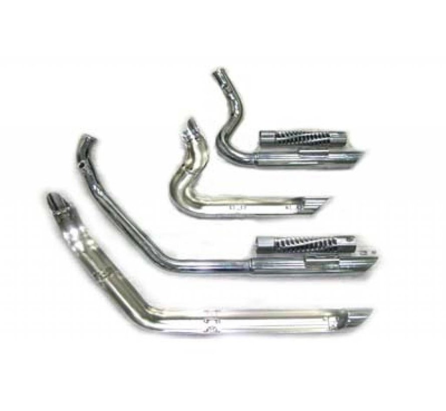 exhaust short shot Fits: > 04-13 XL Sportster