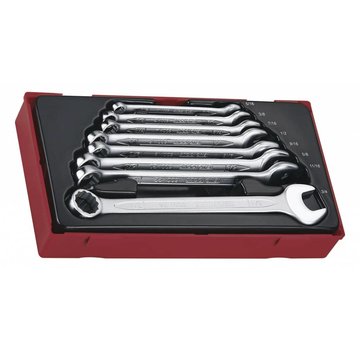 Teng Tools Combination Spanner Set - usa size Fits: > Universal