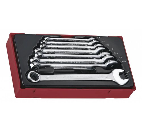 Teng Tools Combination Spanner Set - usa size Fits: > Universal