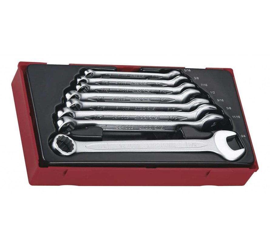 Combination Spanner Set - usa size Fits: > Universal