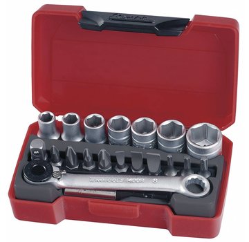 Teng Tools Steckschlüsselsatz 1/5 5–13 mm – metrisch Passend für: > Universal