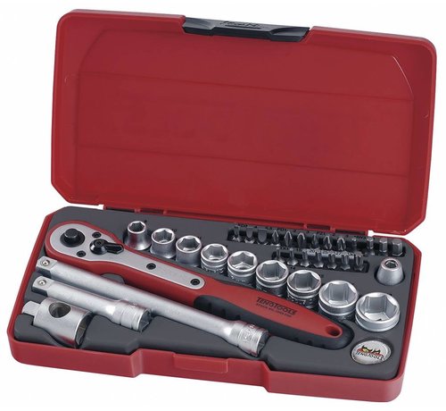 Teng Tools 3/8"-Steckschlüsselsatz – Metrische Größe Passend für: > Universal