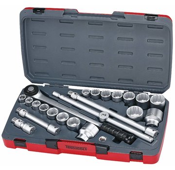 Teng Tools 3/4" Drive Socket Set- US and Metric sizes Fits: > Universal