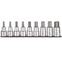 Socket set on clip rail HEX 1/2" - usa size