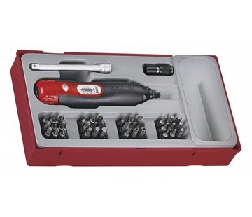 Teng Tools Juego de destornilladores de par TTSD39 39 piezas en bandeja de herramientas