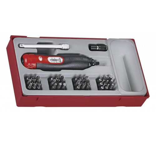 Teng Tools Juego de destornilladores de par TTSD39 39 piezas en bandeja de herramientas