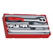 Teng Tools Jeu de clés à cliquet 1/2" Compatible avec : > Universel