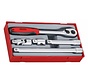 1/2" Drive Ratchet Set Fits: > Universal