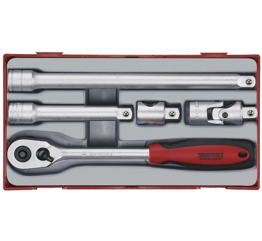 1/2" Drive Ratchet Set Fits: > Universal