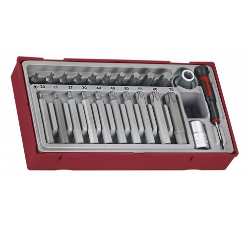 Teng Tools  Drive TX Bit Socket Set Fits: > Universal