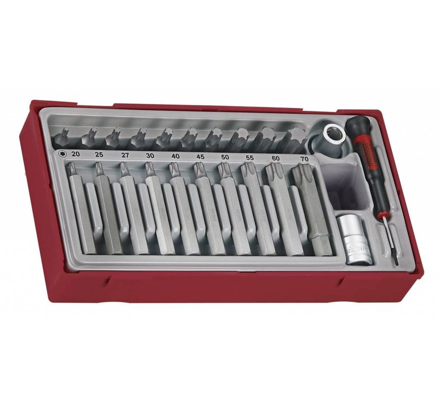 Drive TX Bit Socket Set Fits: > Universal