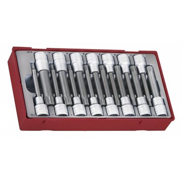 Teng Tools Ribe Spline Socket Set Fits: > Universal