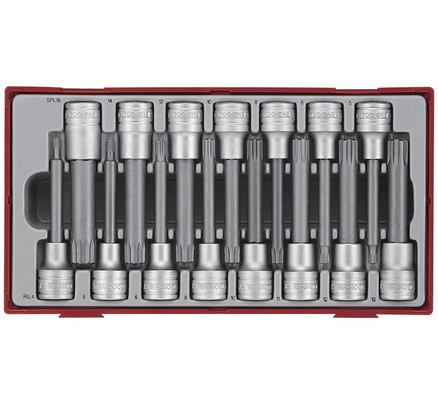 Ribe Spline Socket Set Se adapta a: > Universal