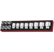 Teng Tools 12 Point AF Socket Set  - usa size Fits: > Universal