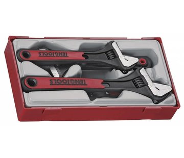 Teng Tools Adjustable Wrench Set Fits: > Universal