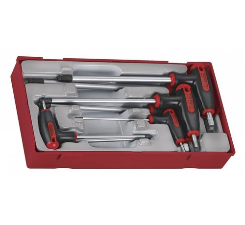 Teng Tools Juego de llaves T-allen 7 piezas