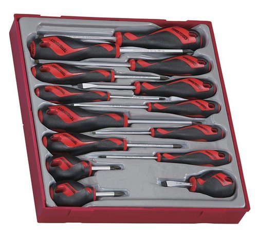 Teng Tools TTHEX7 Satz mit 7 Inbusschlüsseln mit T-Griff