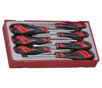 Teng Tools Flat PH PZ Type Screwdriver Set Fits: > Universal