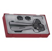 Teng Tools Ratcheting Crimping tool Set Fits: > Universal