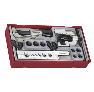 Teng Tools TTTF10 Ensemble complet d'outils pour évasement de tubes