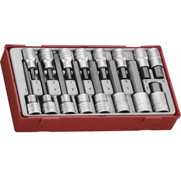 Teng Tools TTHEX16 zócalos largos