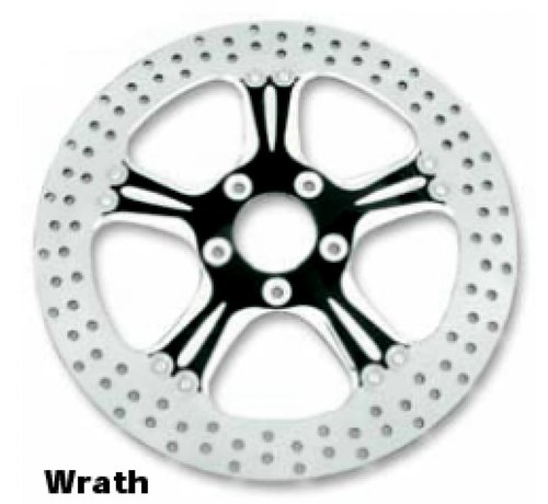 TC-Choppers brake rotor contrast-cut 2-piece