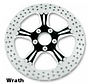 brake rotor contrast-cut 2-piece