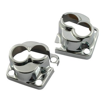 MCS Engine tappet block covers Chrome Evo Fits:> 84-99