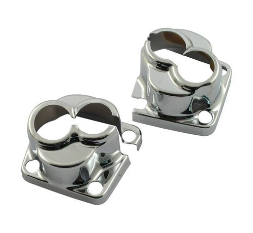 MCS Engine tappet block covers Chrome Evo Fits:> 84-99