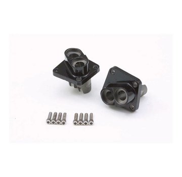 MCS Engine tappet block black Shovel Fits:> 66-84 B.T. SHOVEL