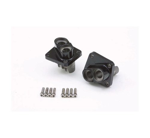 MCS Engine tappet block black Shovel Fits:> 66-84 B T SHOVEL