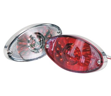 TC-Choppers achterlicht LED cat eye super slank