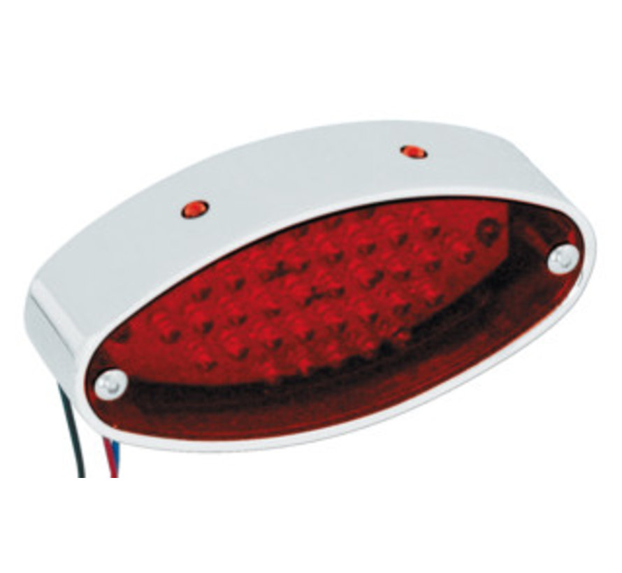 taillight LED billet aluminum cat-eye