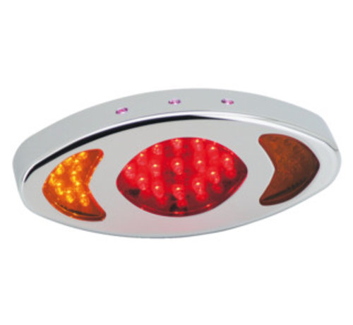 TC-Choppers luz trasera LED cat-eye - combinación Turnsignal