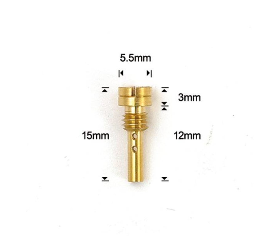 Carburador de chorro lento Keihin y CV Compatible con:> carburadores Keihin CV 1988-2006