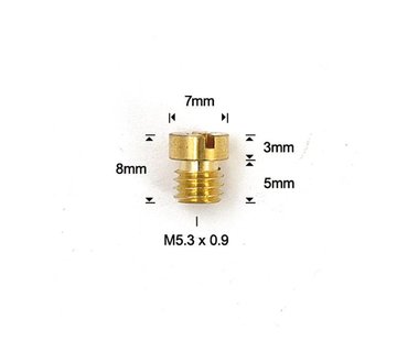 TC-Choppers Chorro principal del carburador CV 40 / 44mm Se adapta a:> Modelos 1988-2006