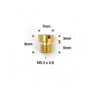 TC-Choppers Carburateur hoofdsproeier CV 40/44mm Past op: > 1988-2006 modellen