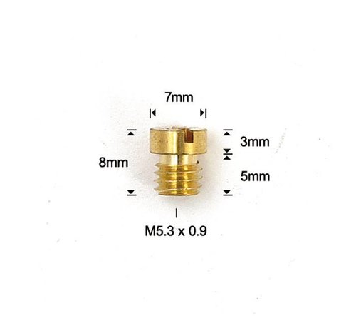 TC-Choppers Gicleur principal de carburateur CV 40/44mm Pour : > modèles 1988-2006