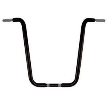 DNA handlebars Beefy ape hanger - Black Fits: > all H-D 1 inch handlebar riserclamp