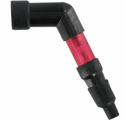 Parts Unlimited bougie Knipperende bougiekap - rood