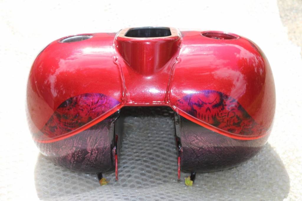 gas Tank Road king Marinelli injection Taco Motos Amsterdam