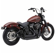 Cobra Système d'échappement 909 noir ou chrome FLHC / S, FLSB