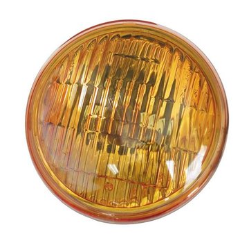 MCS spotlight insert amber - Fluted lens