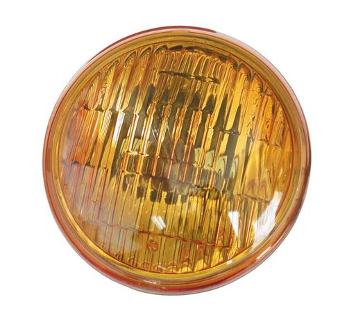 MCS spotlight insert amber - Fluted lens