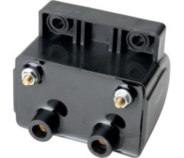 MCS bobina 12V, 3 ohm Negro o cromo Se adapta a: > 85-99 Bigtwin, 86-03 XL Sportster