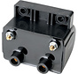 bobine 12V 3 ohm Noir ou Chrome Convient à : > 85-99 Bigtwin 86-03 XL Sportster