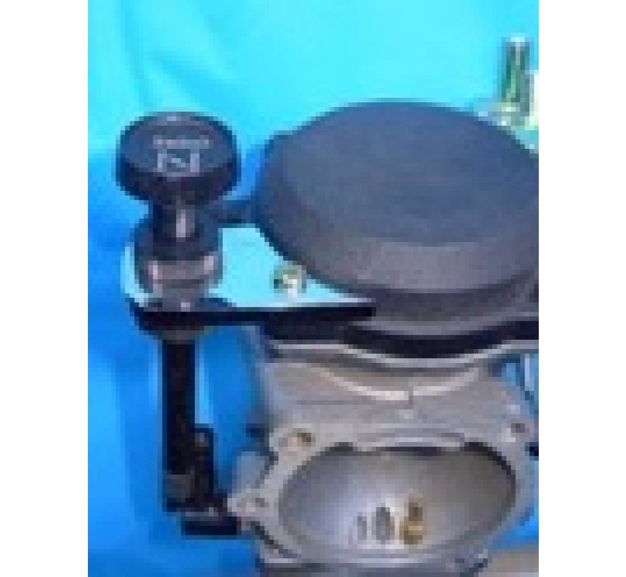 Carburetor choke cable mounting bracket Fits: > 90-06 Bigtwin 88-06 XL with CV carburetor