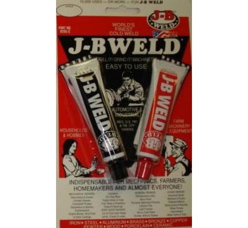 JB weld Pegamento de metal de 2 compuestos para carburador Se adapta a:> Universal